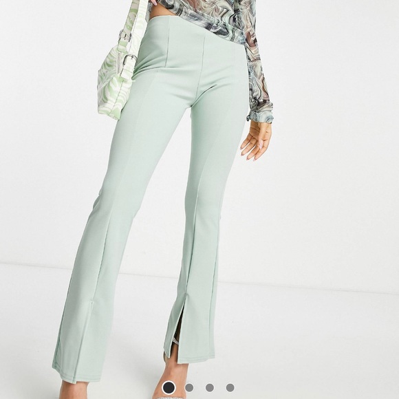 Asos Petite Flared Pants Size 2 - Picture 1 of 7